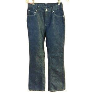 Levi's Girls Mid Rise Boot Cut Embroidered Jeans Size 16 Regular (26 x 30) NWT